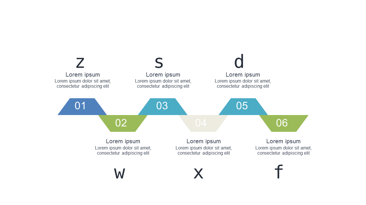 Guide Through Processes with Zigzag Design