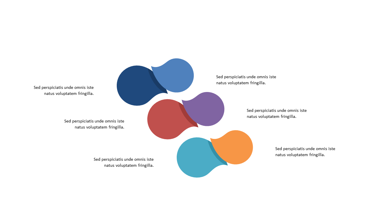 Present Interconnected Ideas with Circular Bubbles