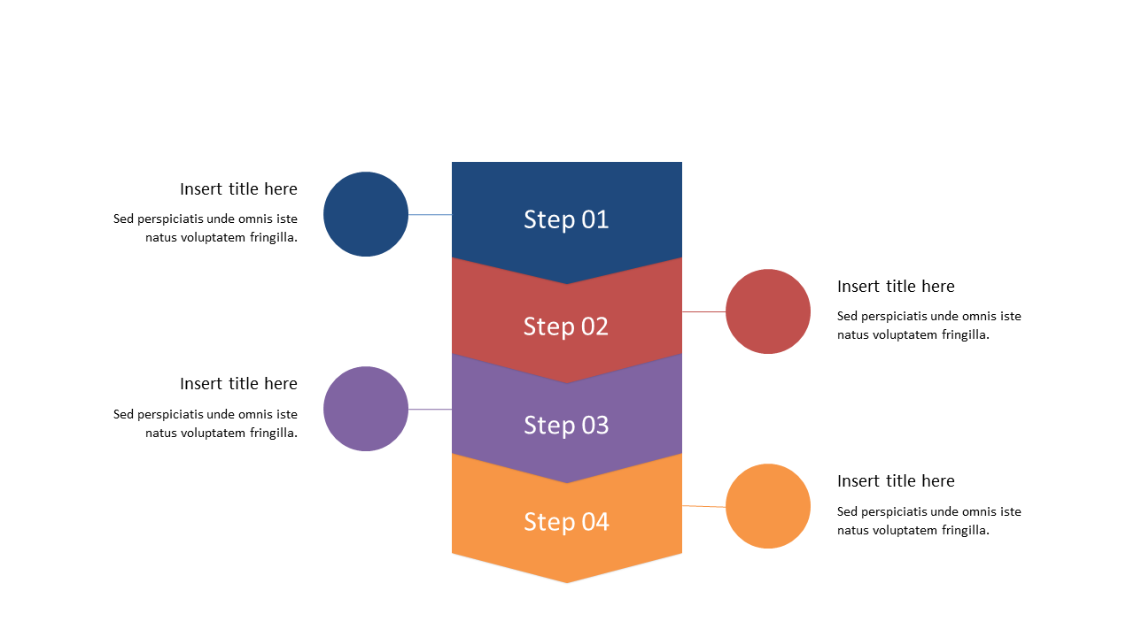 Customizable 4-Step Process Flow for Business Needs