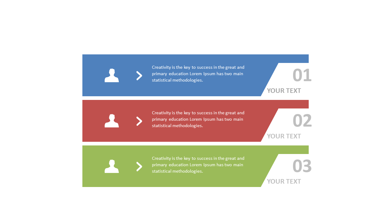 Visualize Methodology with Horizontal Steps