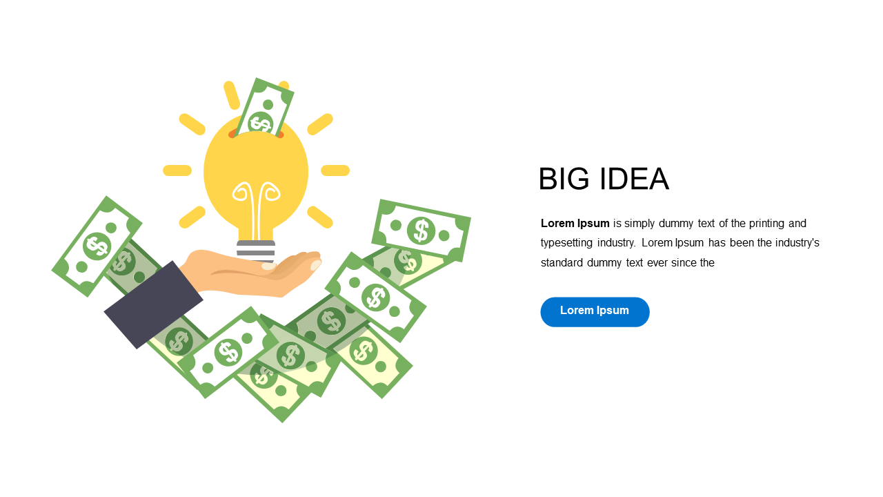 Present Big Ideas with Money and Innovation Visuals