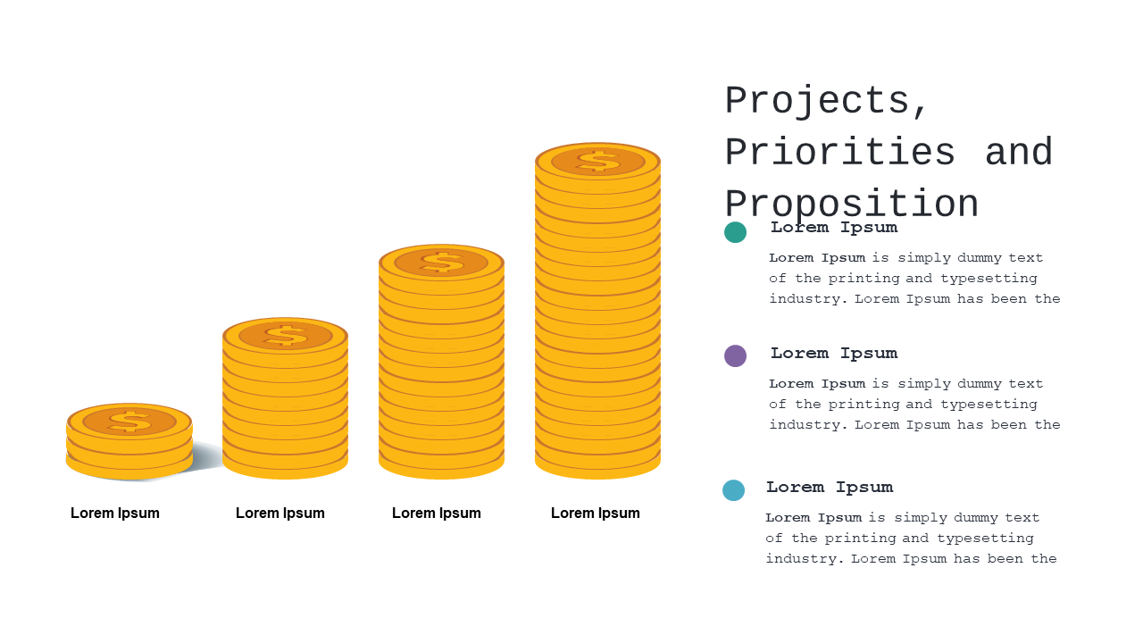 Visualize Project Priorities with Stacked Coins
