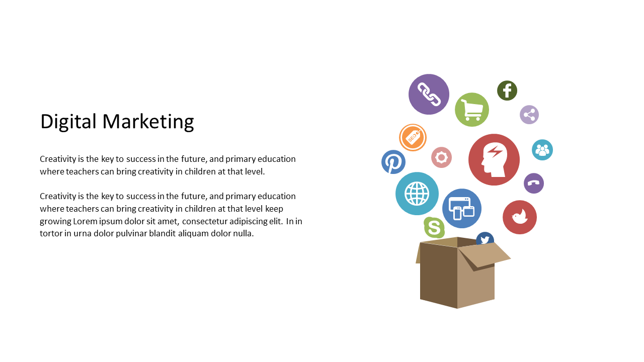 Illustrate Digital Marketing Concepts in PowerPoint