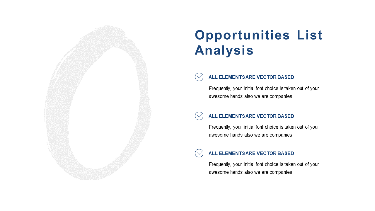 Strengths List with Visual Checkmarks