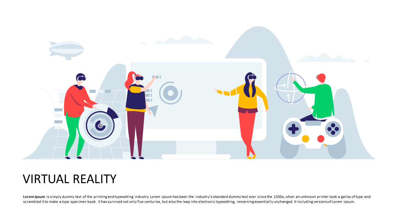 Engage Audiences with Vibrant Virtual Reality Illustration
