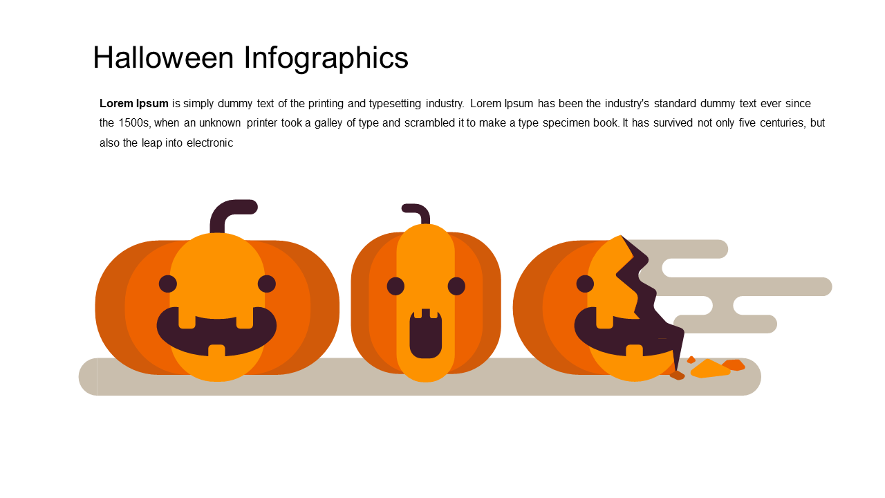 Engage Audiences with Pumpkin-Themed Halloween Infographic