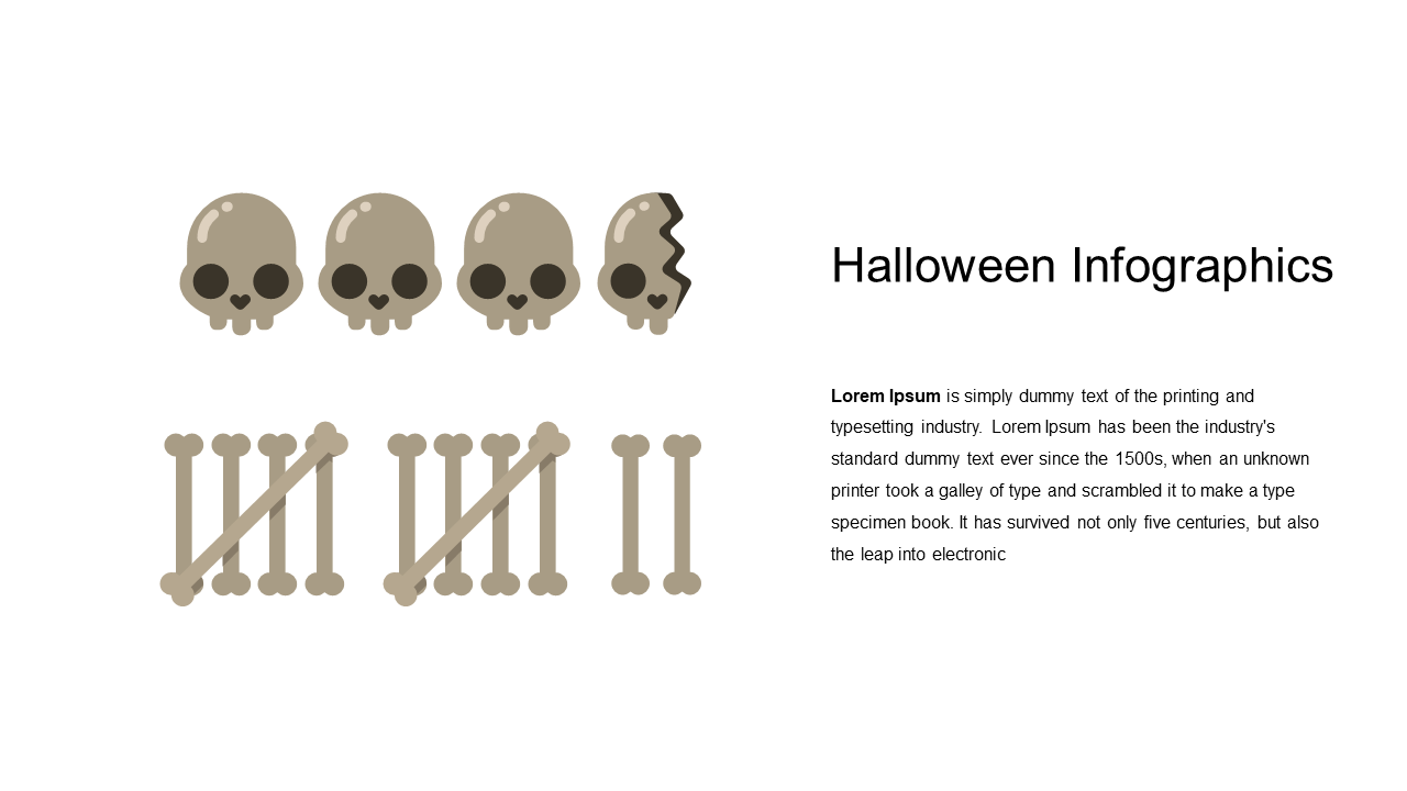 Create Engaging Presentations with Skull-Themed Infographic