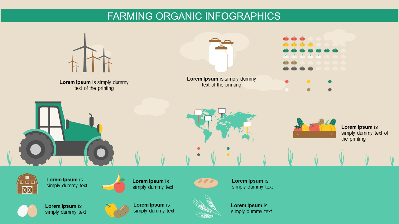 Visualize Organic Farming with Engaging Infographic Layout