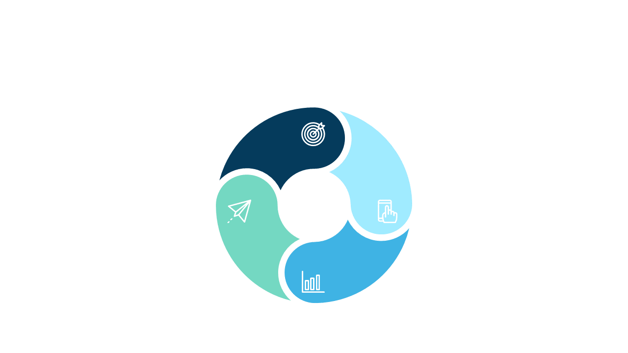 Highlight User Engagement with Circular Infographic Design