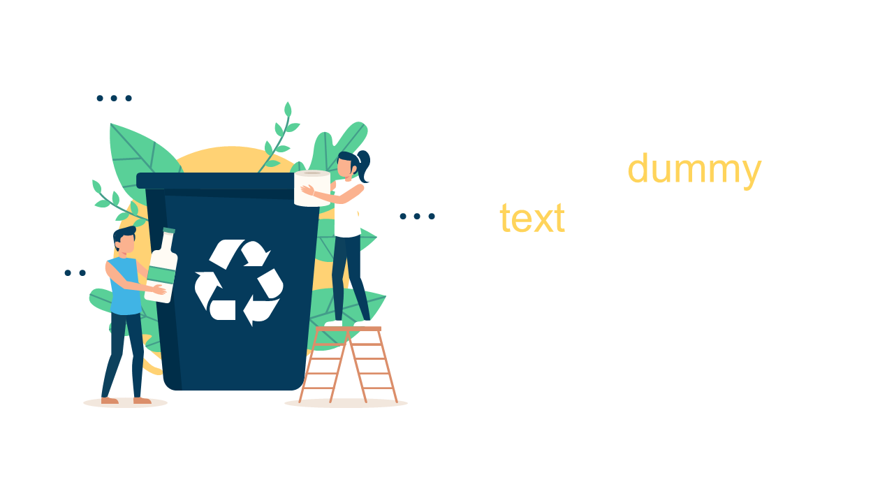 Recycling Awareness Infographic for Education