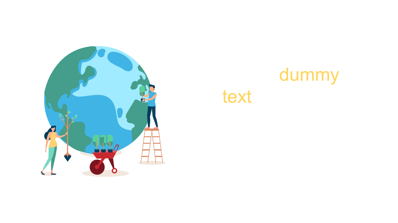 Vibrant Earth Illustration for Eco-Friendly Marketing