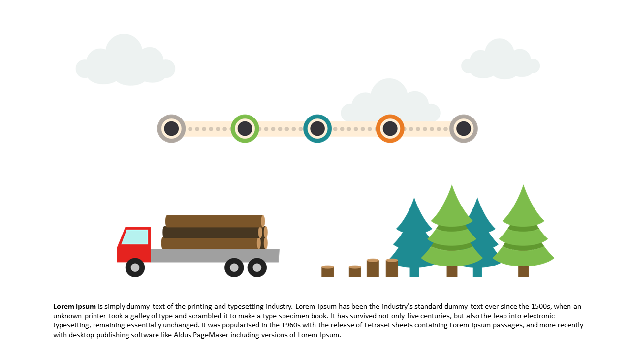 Journey Overview with Icons for Project Tracking