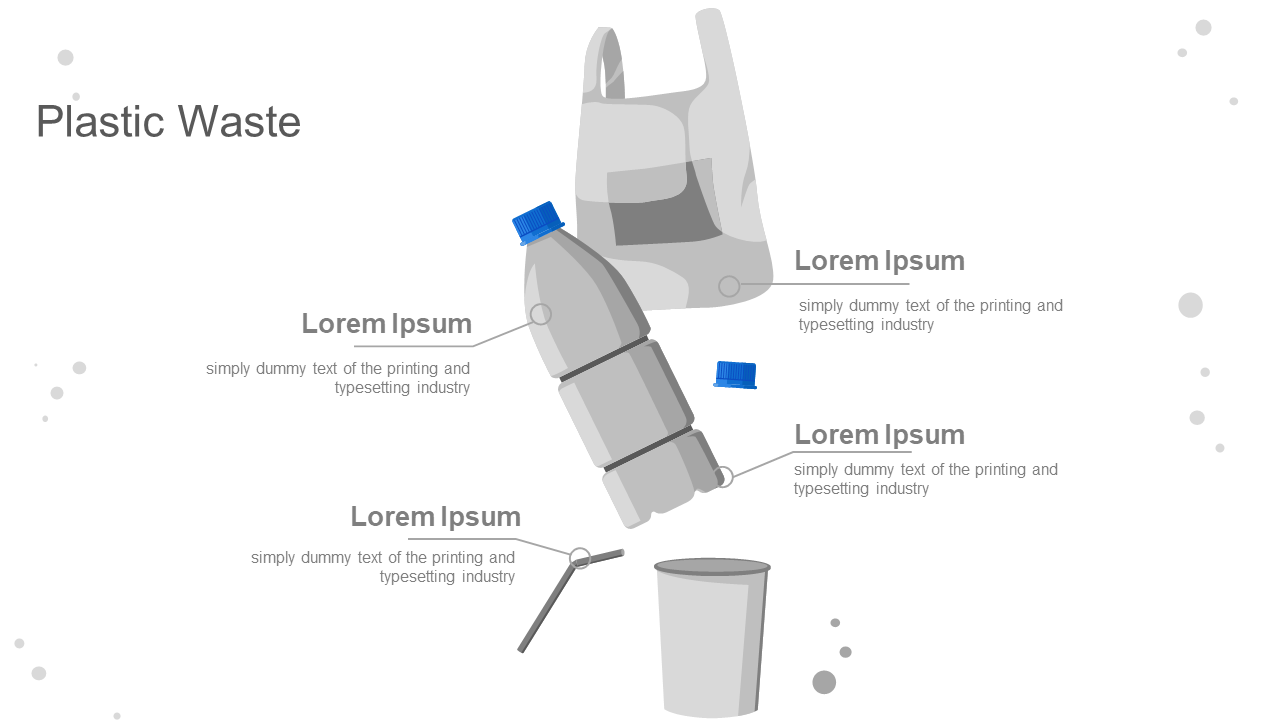 Plastic Waste Infographic for Environmental Awareness