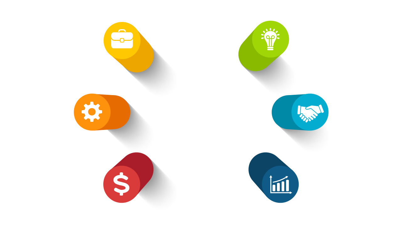 Showcase Key Concepts with Rounded Icon List