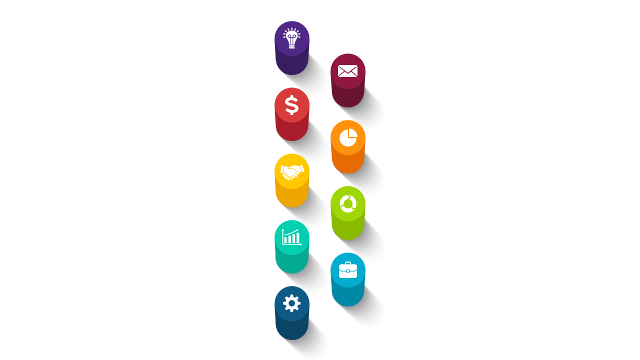 Create Engaging Presentations with Vertical Icon List