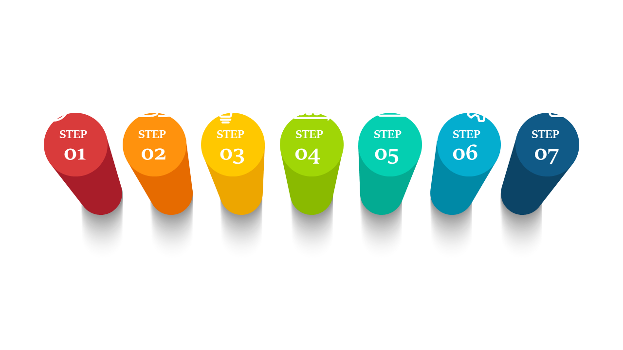 Illustrate Processes with 7-Step Flow