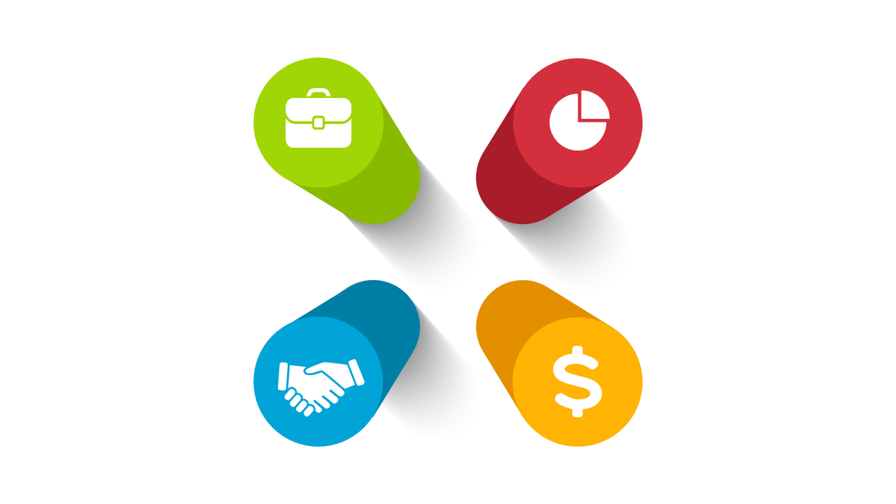 Summarize Categories with Quadrant Infographic