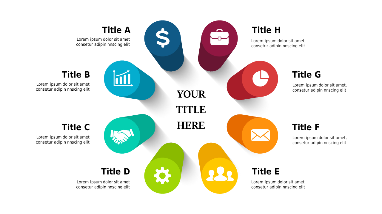 Showcase Interconnected Concepts with Icons