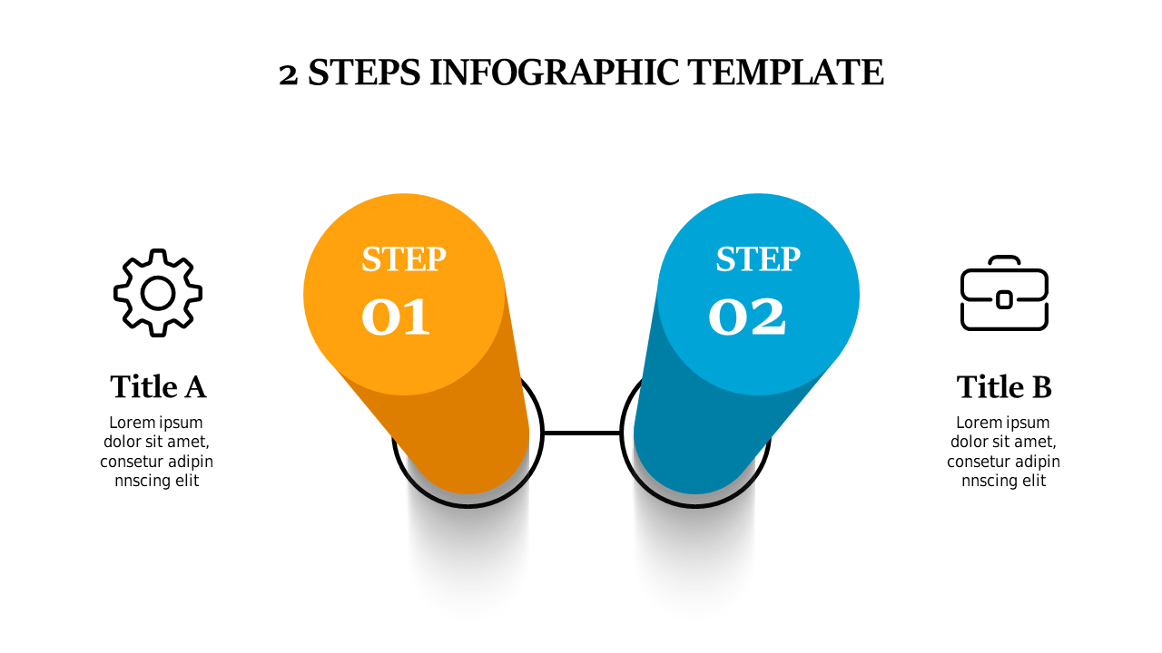 Highlight Two-Step Processes with Colorful Infographics