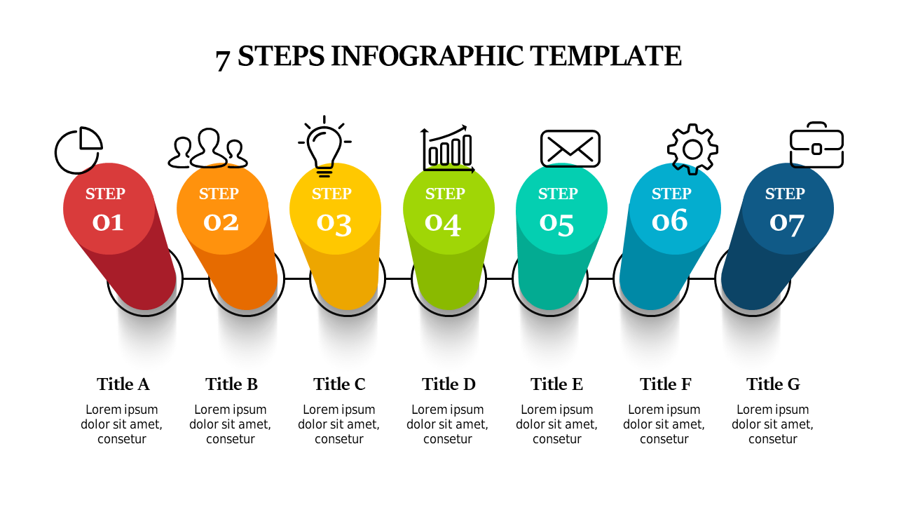 Highlight 7-Step Processes with Engaging Infographics