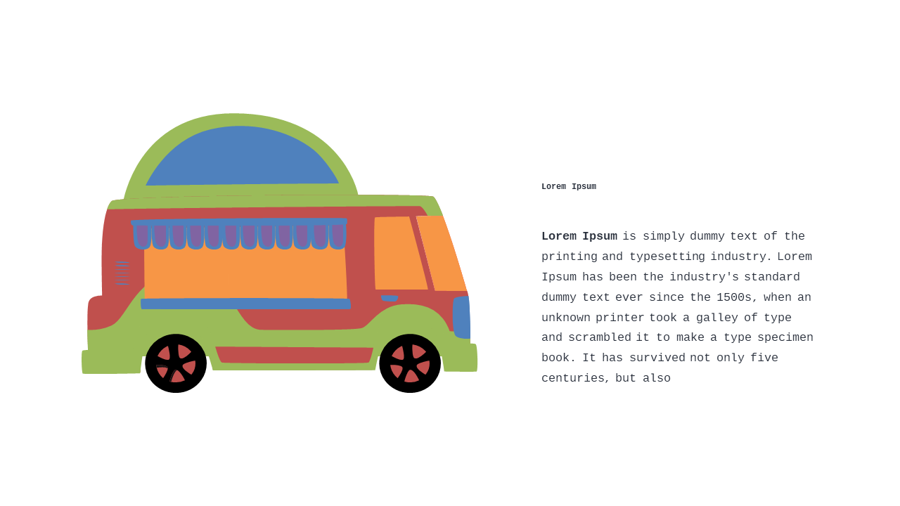 Illustrated Vehicle Layout for Product Promotion