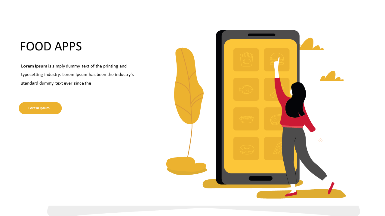 Discuss Food Apps with Interactive Layout