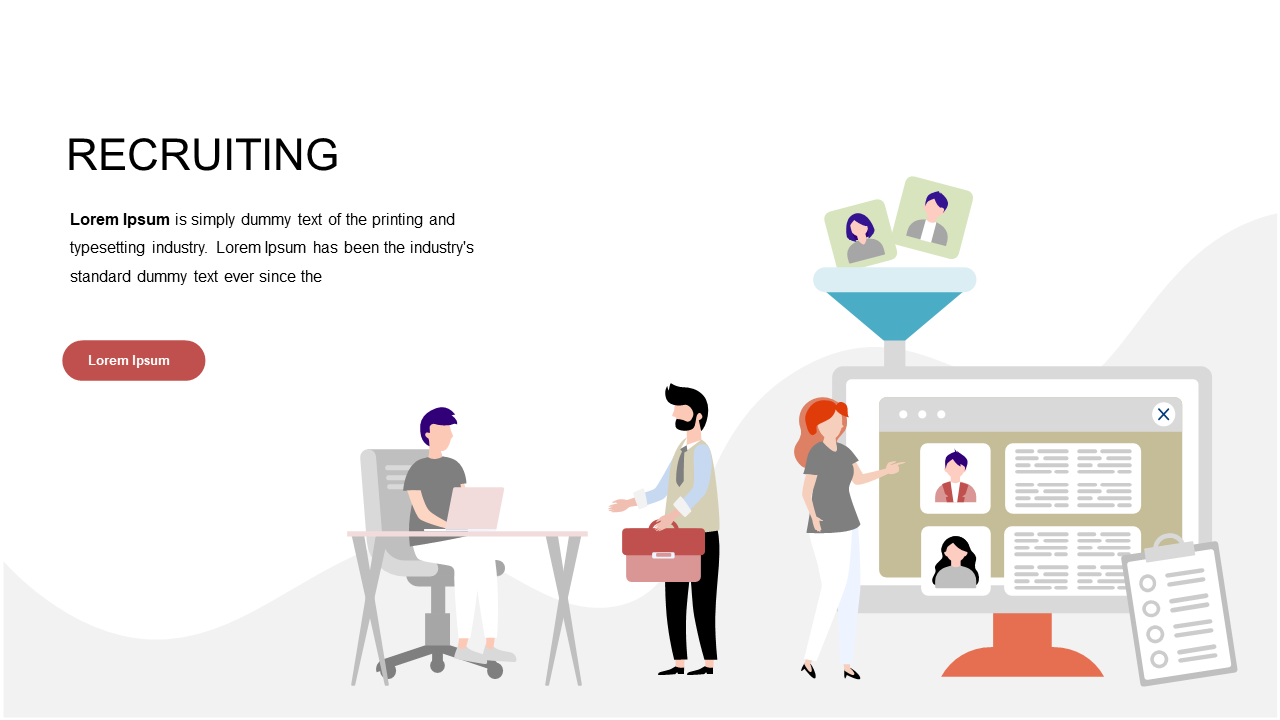 Visualize Recruitment Process with Team Interaction