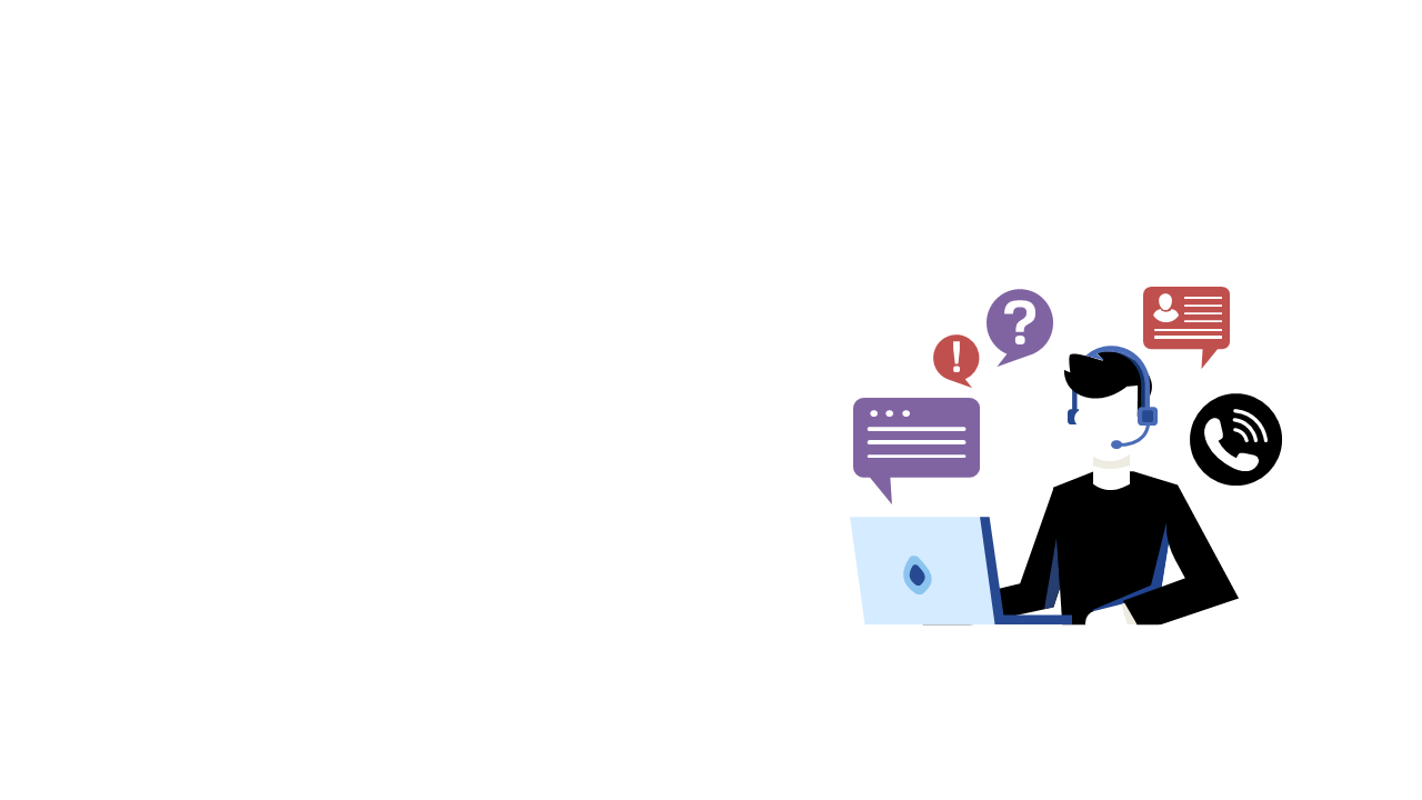 Show Customer Support Strategies with Illustration