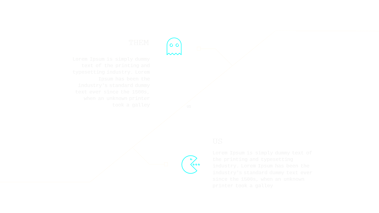 Compare 'Them' vs. 'Us' with Icons