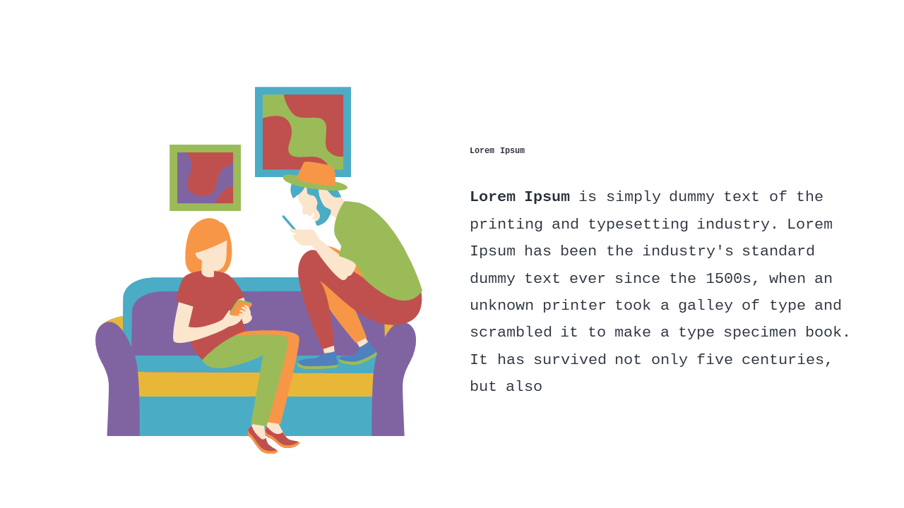 Engaging Lifestyle Scene for Creative Presentations