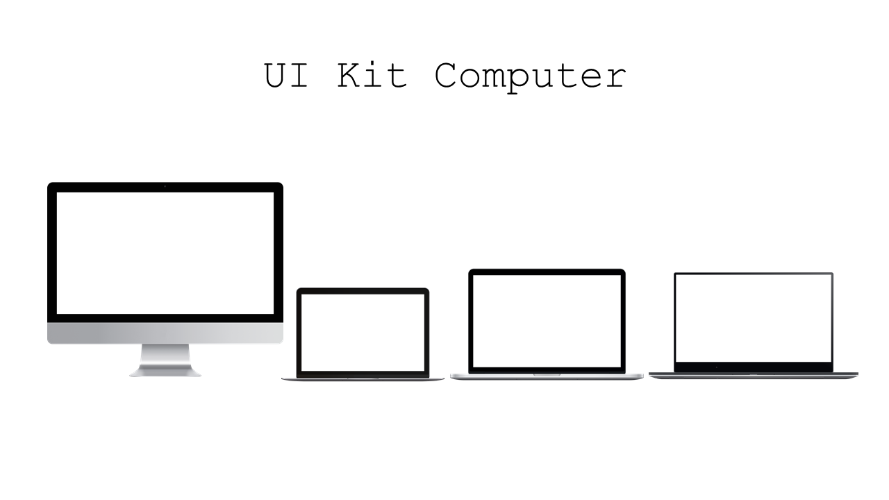 Showcase Digital Products with Computer Mockups