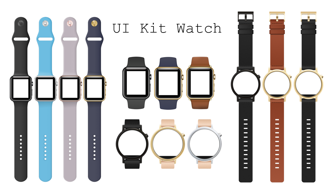 Showcase Smartwatch UI Designs for Tech Presentations