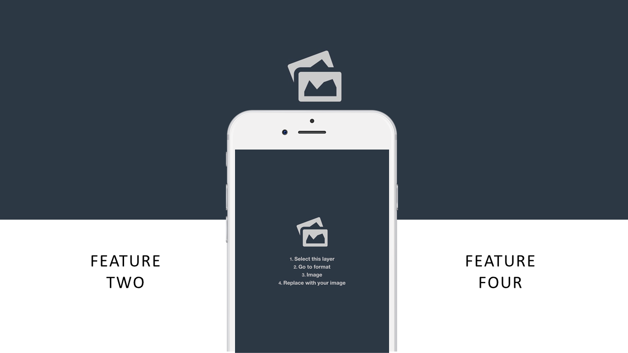 Highlight Product Features with Split Image Layout
