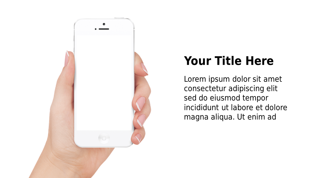 Present Mobile Apps with Customizable Device Mockup