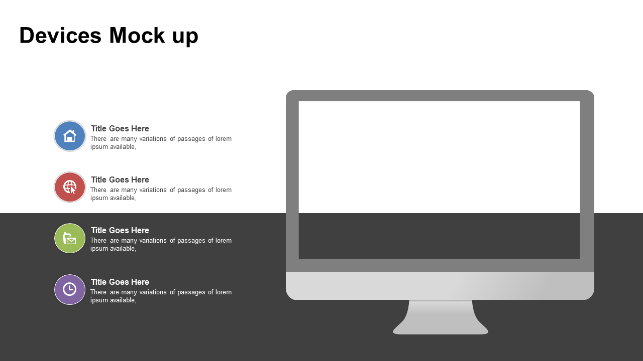 Showcase Device Features with Computer Mockup