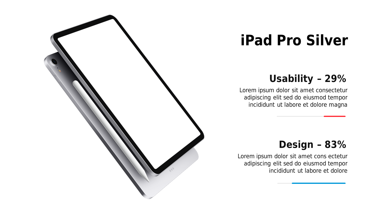 Compare Usability and Design of iPad Pro