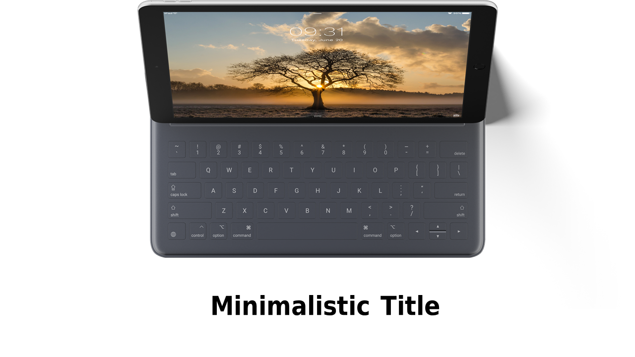Customizable Minimalist Tech Presentation Slide