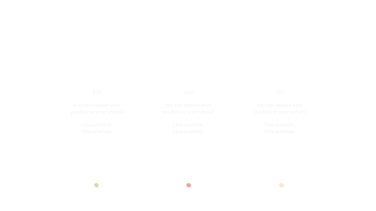 Highlight Product Features in Three-Column Layout