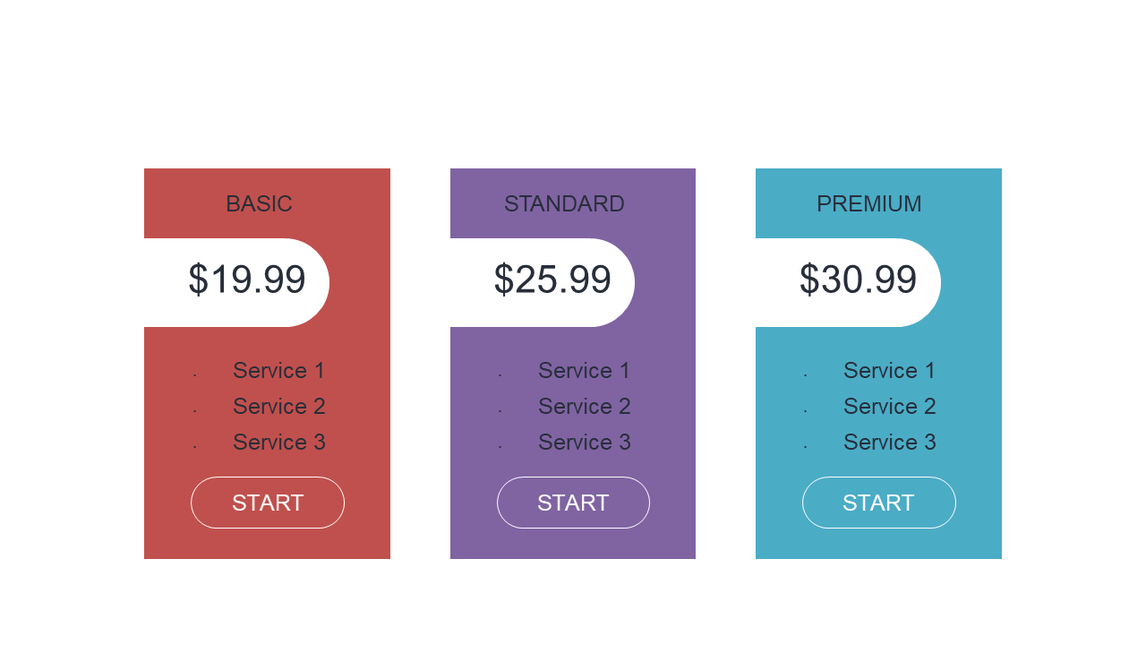 Pricing Plan Comparison V2 for Marketing