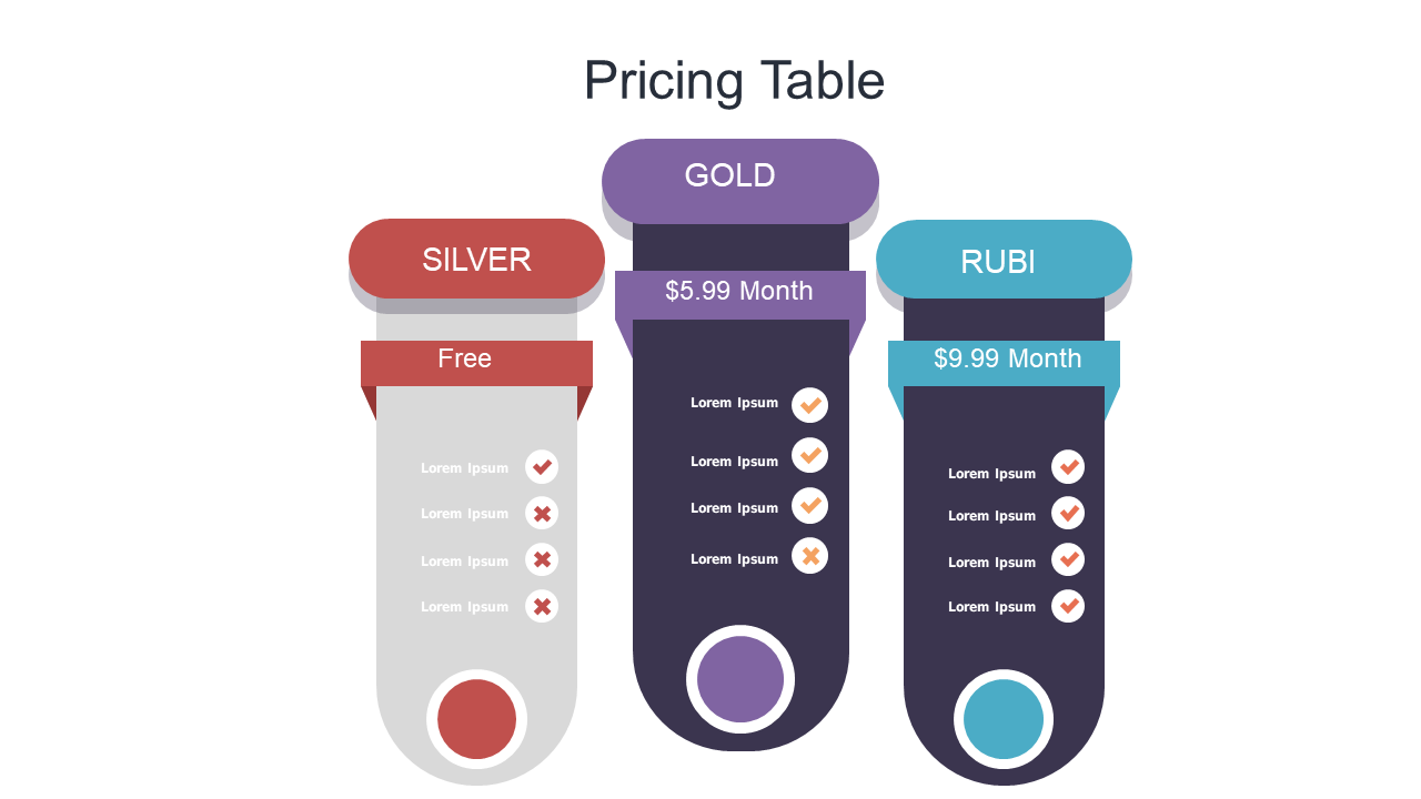 Engage Clients with Stylish Pricing Table