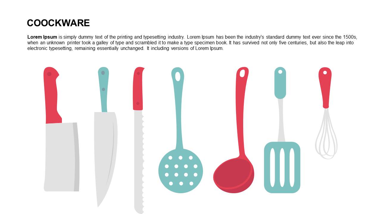 Showcase Kitchen Utensils for Culinary Presentations