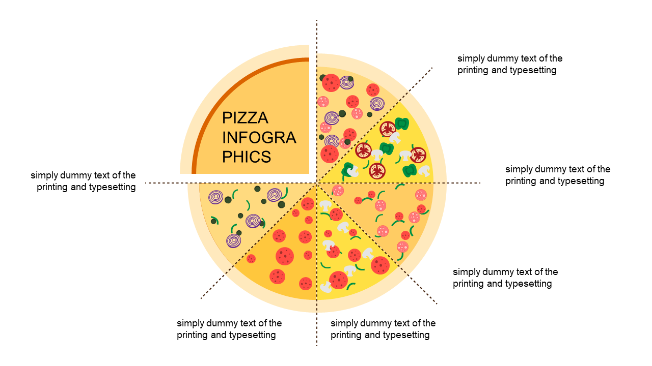 Engage with Pizza Infographic Diagram