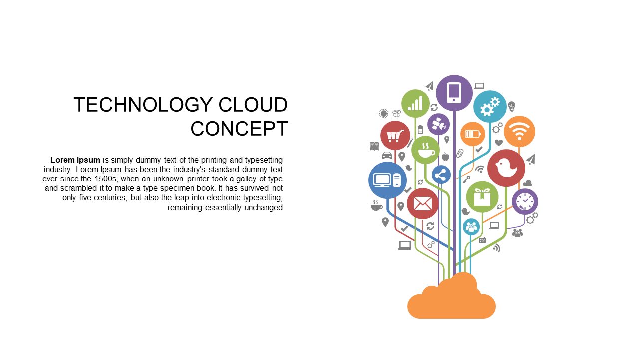 Illustrate Cloud Technology with Icons