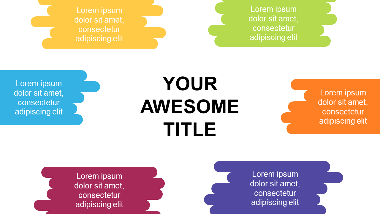 Engage Your Audience with Colorful Text Bubbles V2