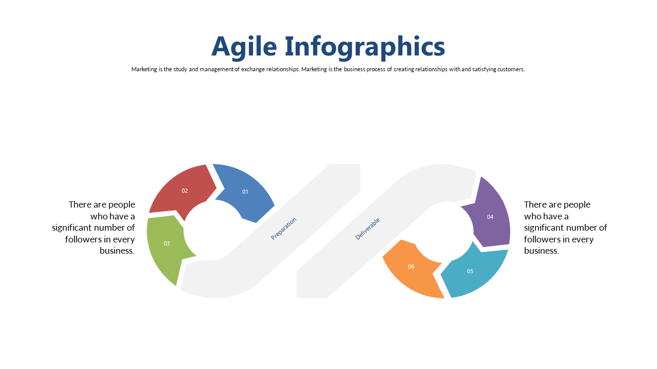 Engage Audiences with Curved Infographic Layout