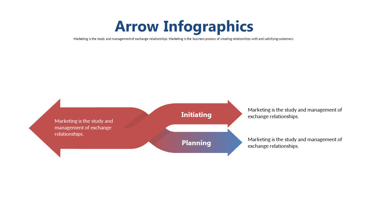 Engage Audiences with Curved Arrow Infographic