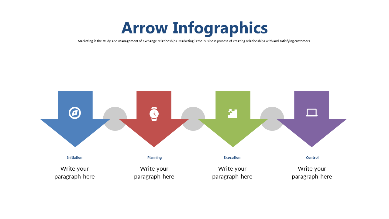 Outline Processes with Horizontal Chart V4