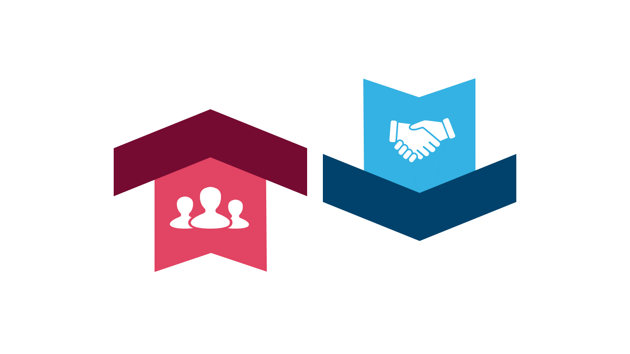 Showcase Team Dynamics with Upward Trend Icons