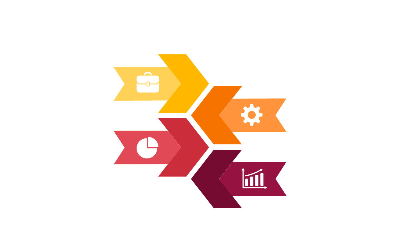Engage Audiences with Colored Box Process Flow V2