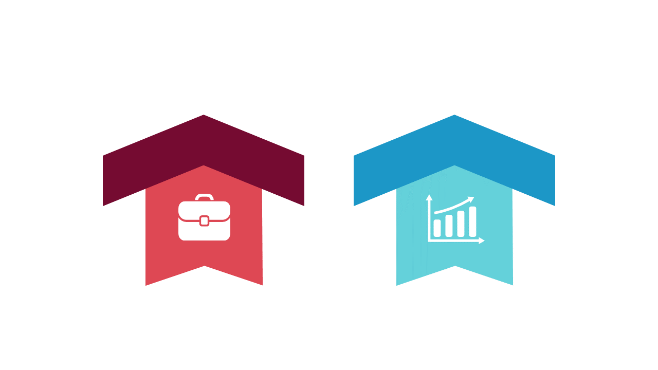 Upward Arrow Icons for Business Metrics